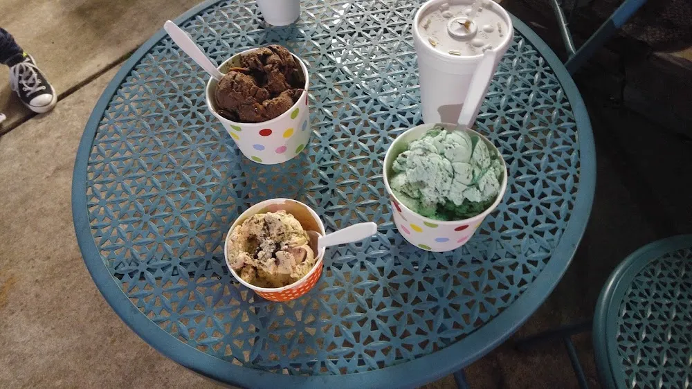 Peanut Butter and Chocolate Mint Chocolate Chip Diet Coke and I Don't Recall Ice Cream